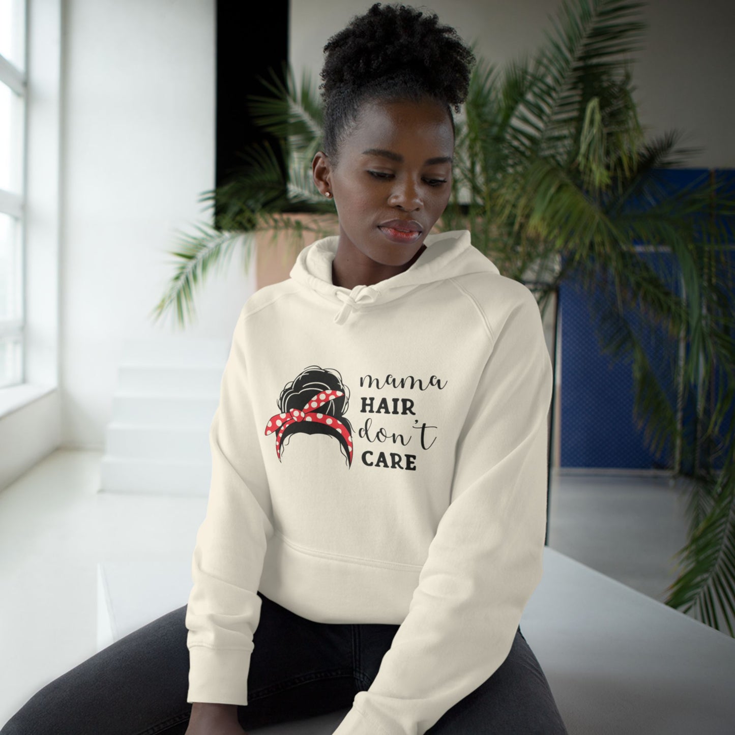 Mom hair dont care Hoodie
