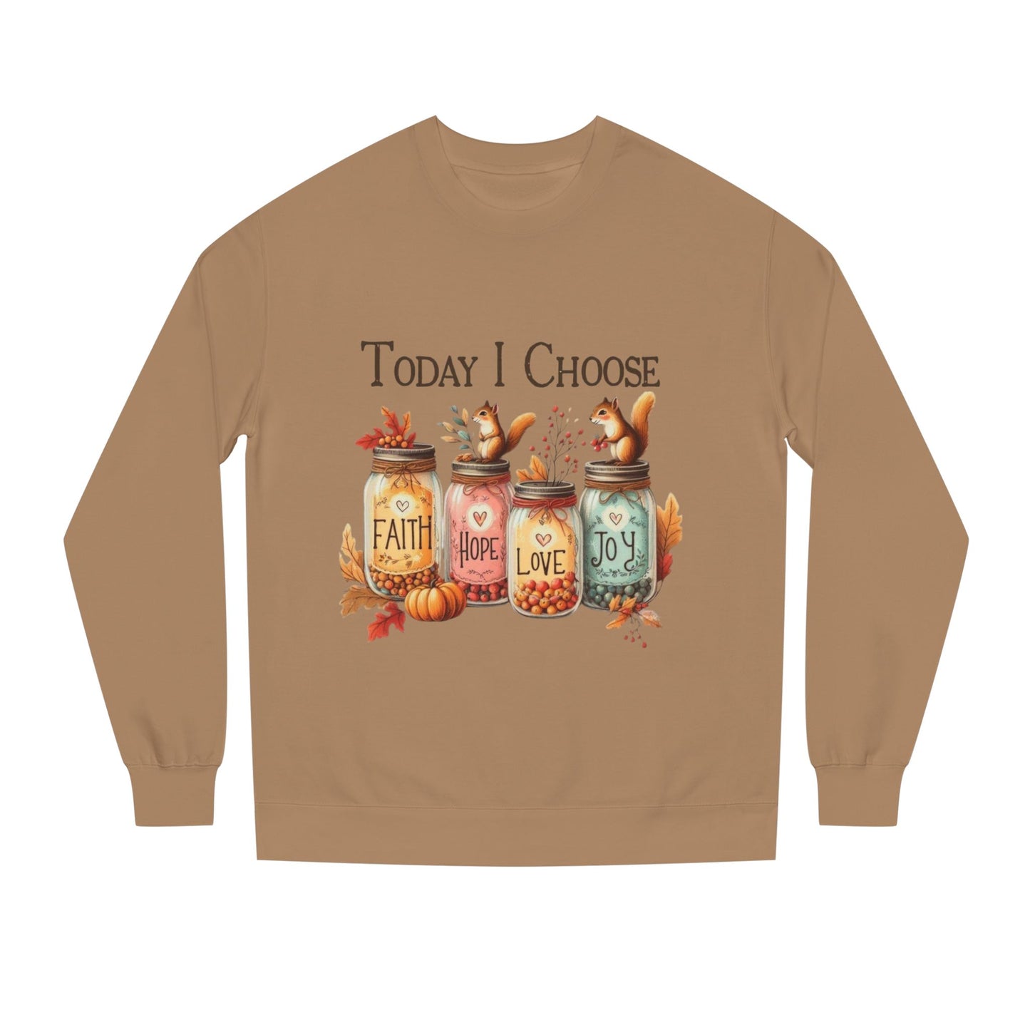 Hope, faith, love, joy / fall sweatshirt