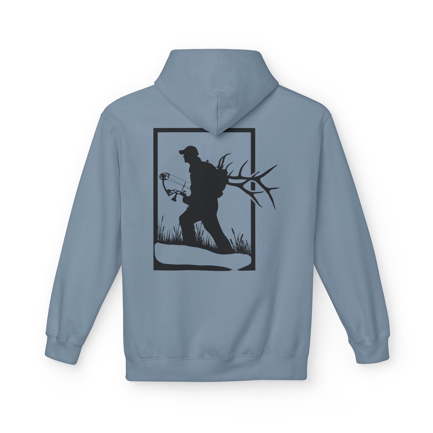 Archery Elk hunter/ Fleece Hoodie