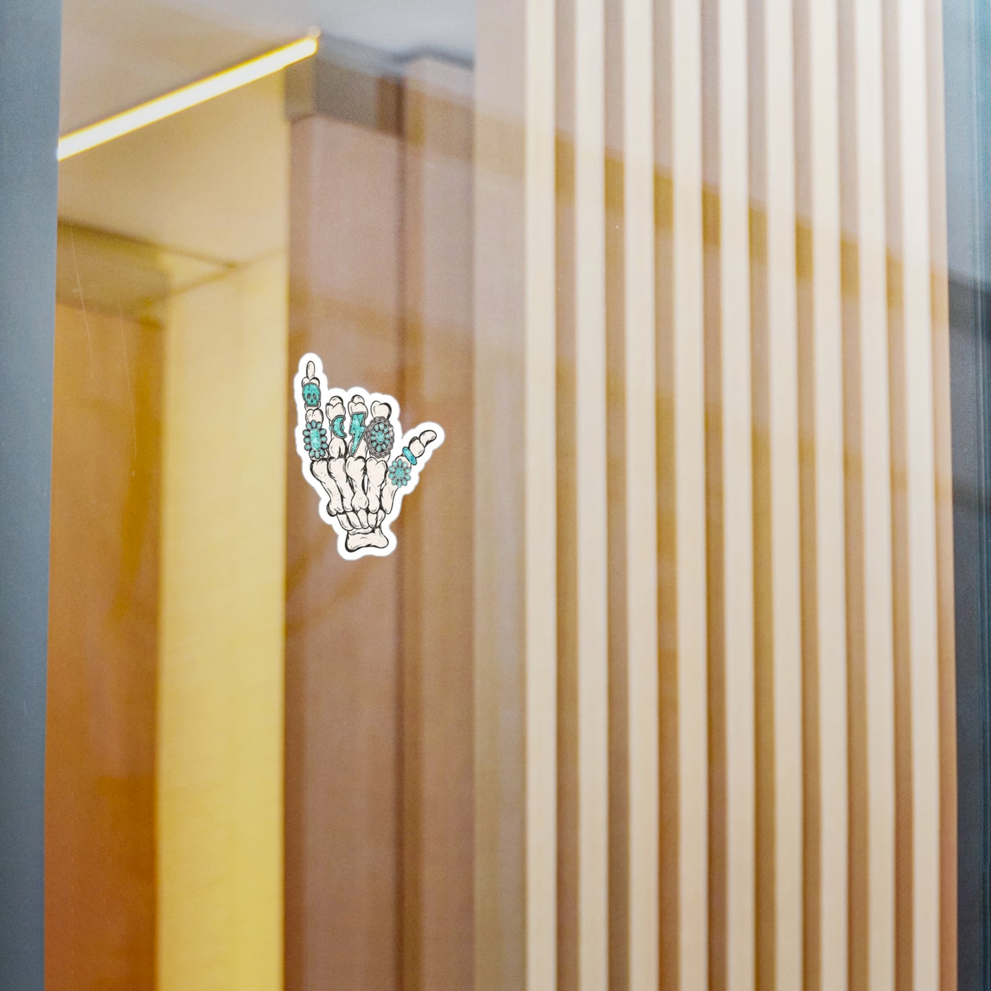 Hang loose turquoise / sticker