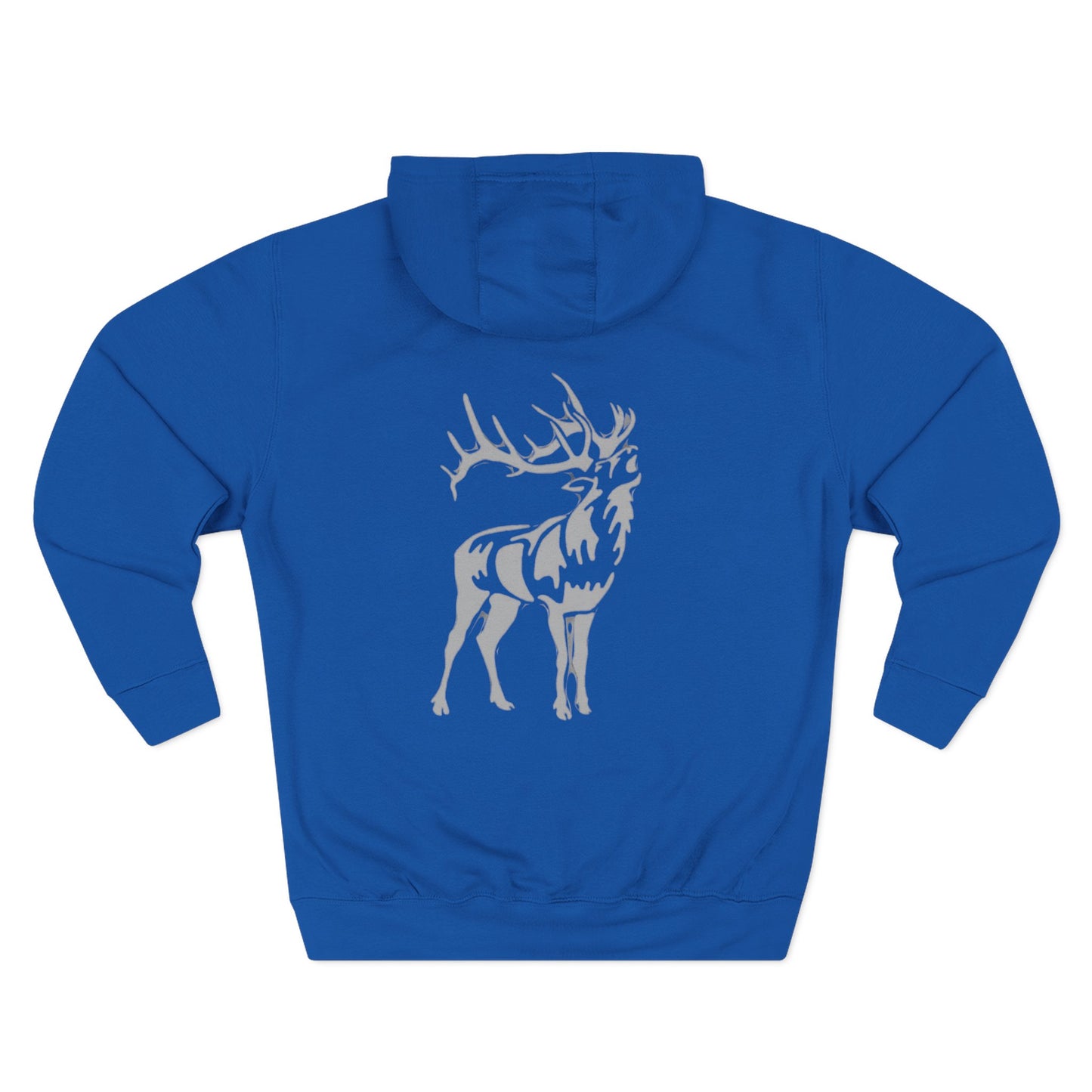 Only Bull-Three-Panel Fleece Hoodie