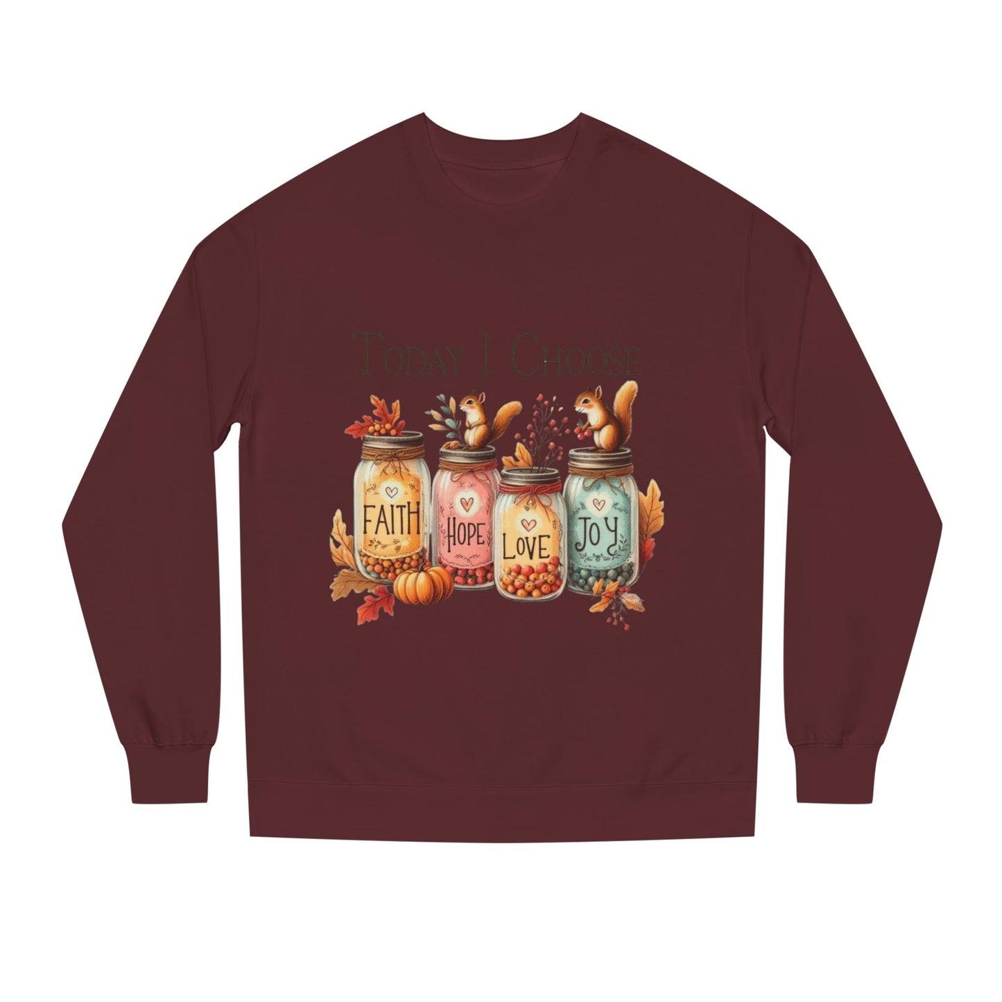 Hope, faith, love, joy / fall sweatshirt