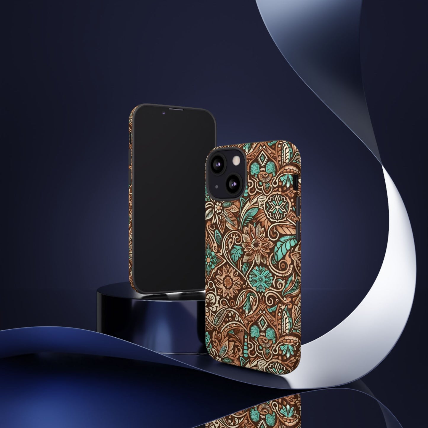 Leather & Turquoise / Tough Cases