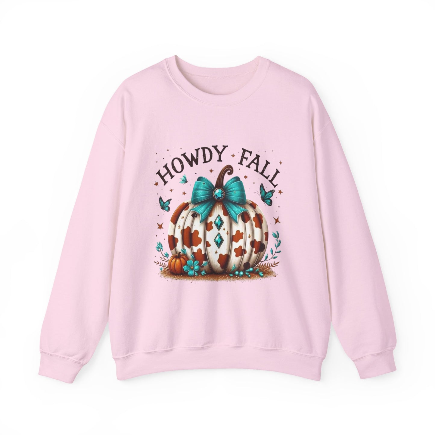 Howdy fall / cow pumpkin sweater