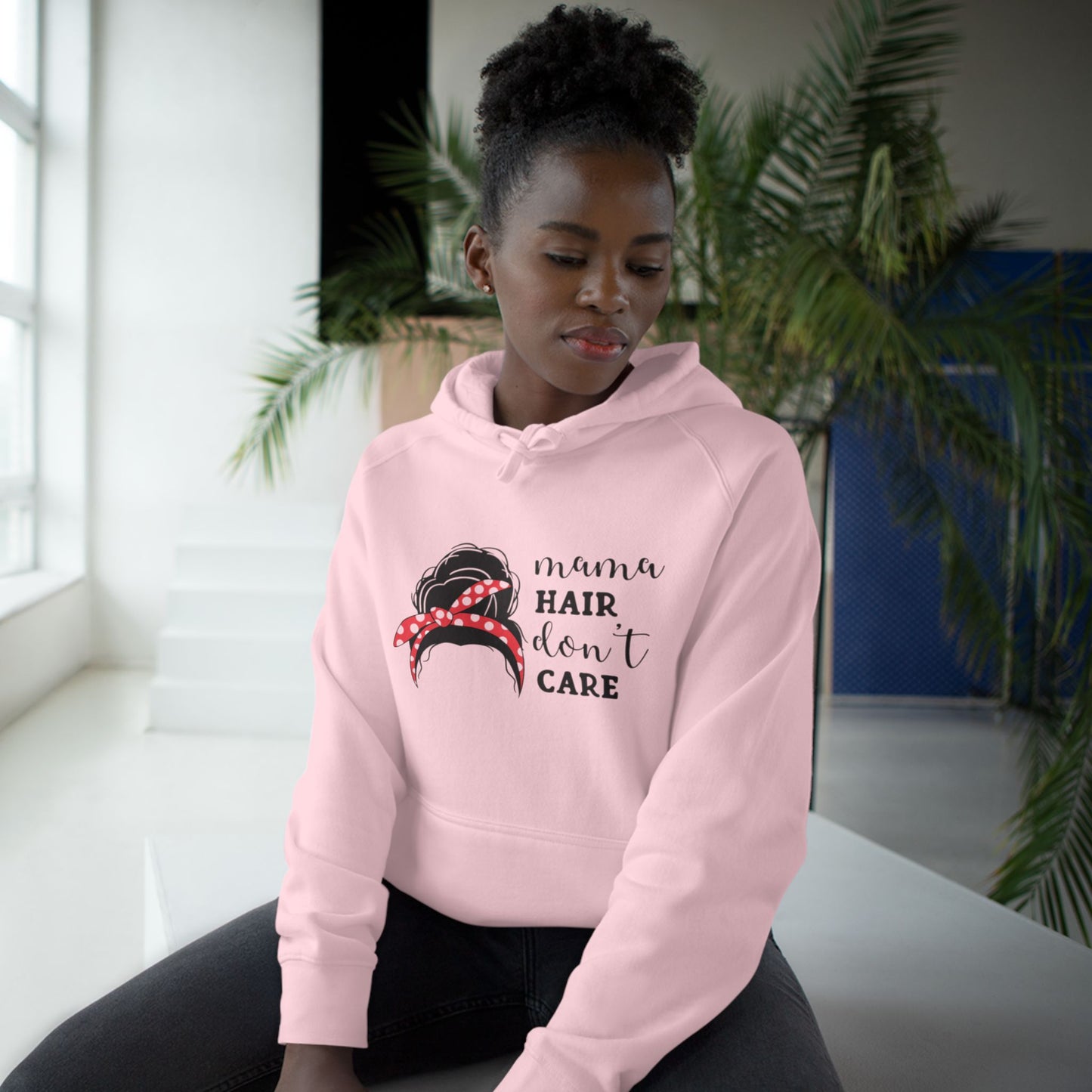Mom hair dont care Hoodie