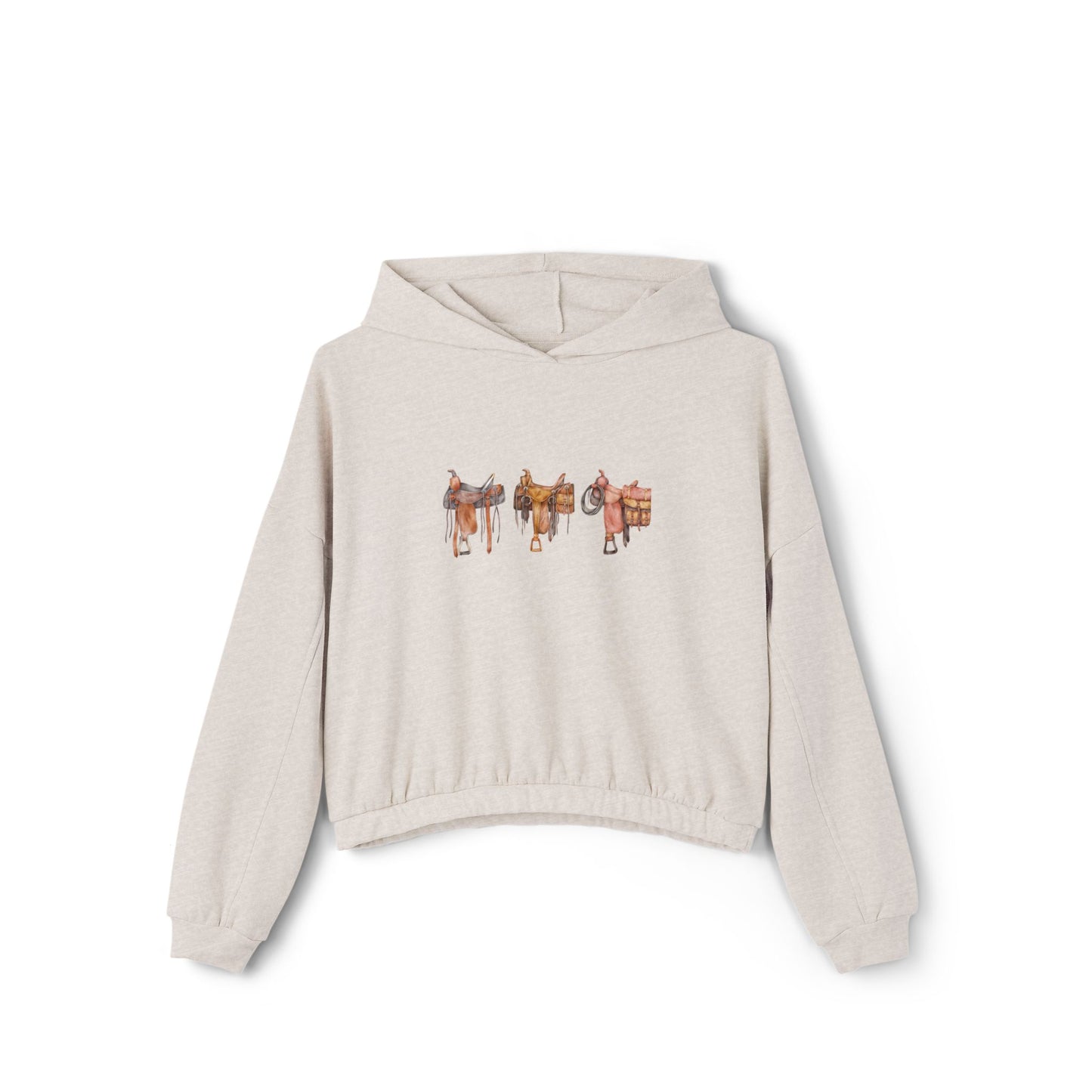 Saddle/ Cinched Bottom Hoodie
