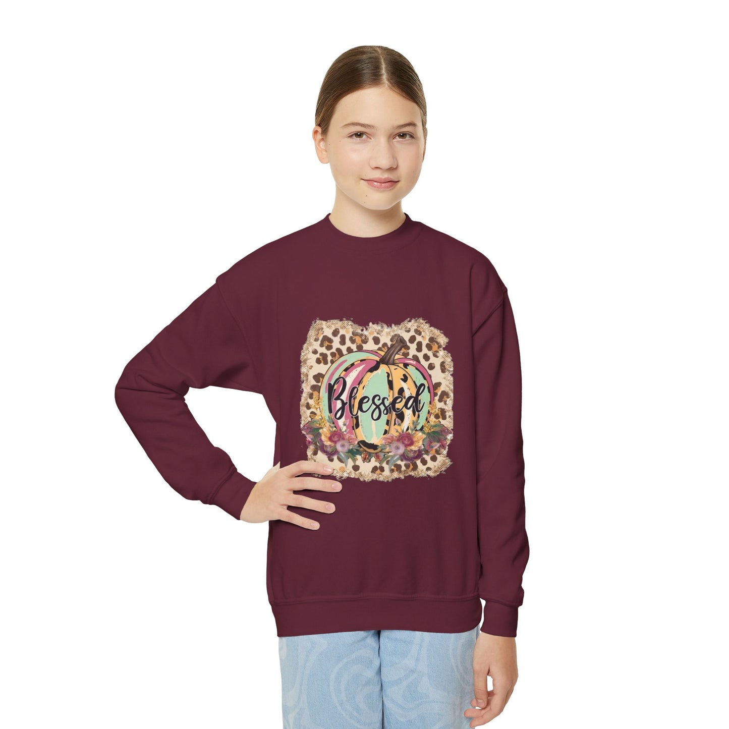 Blessed pumpkin/ youth long sleeve