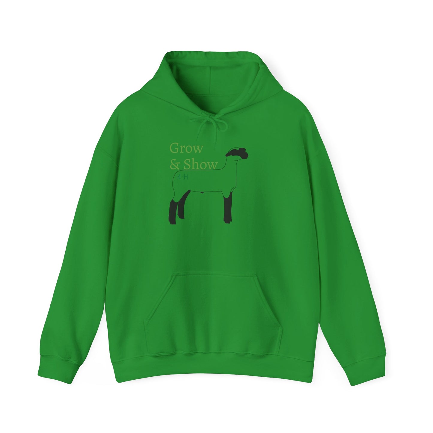 Grow and show 4h hoodie-sheep