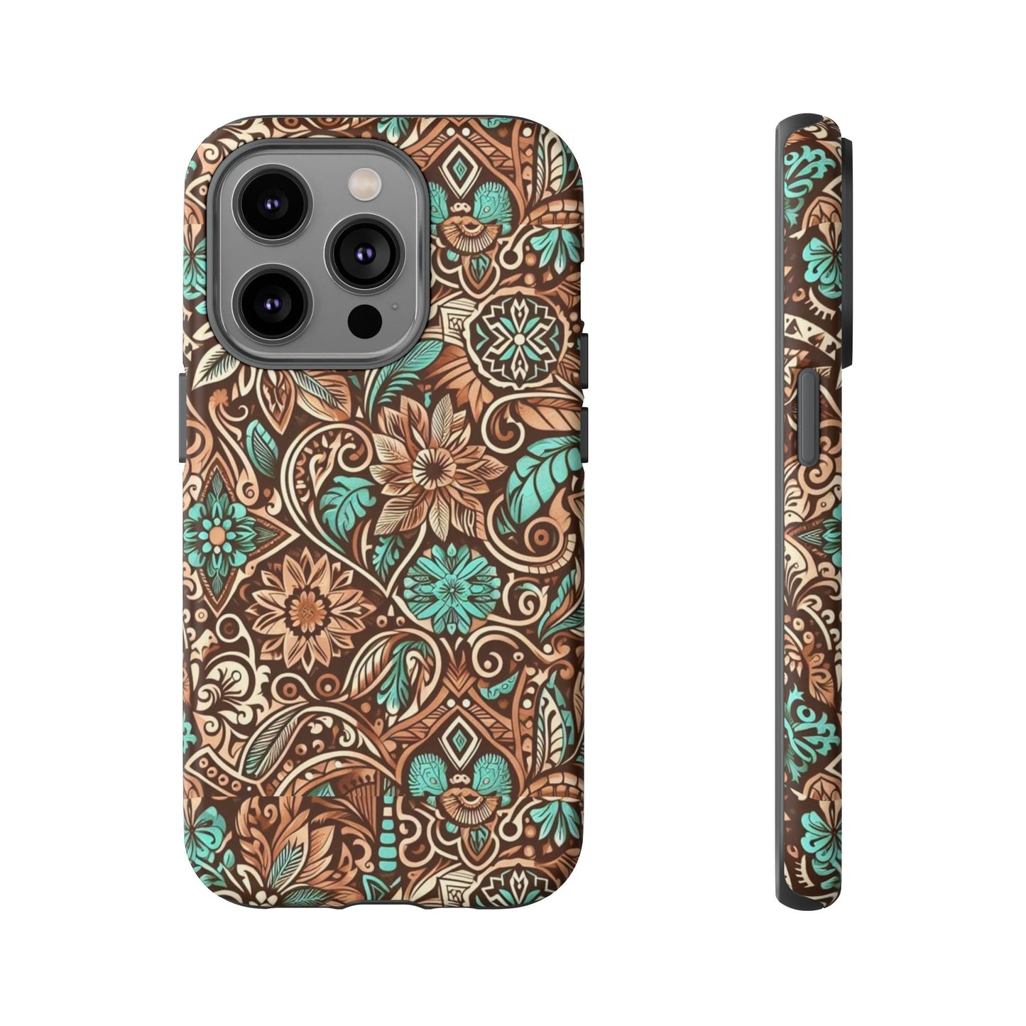 Leather & Turquoise / Tough Cases