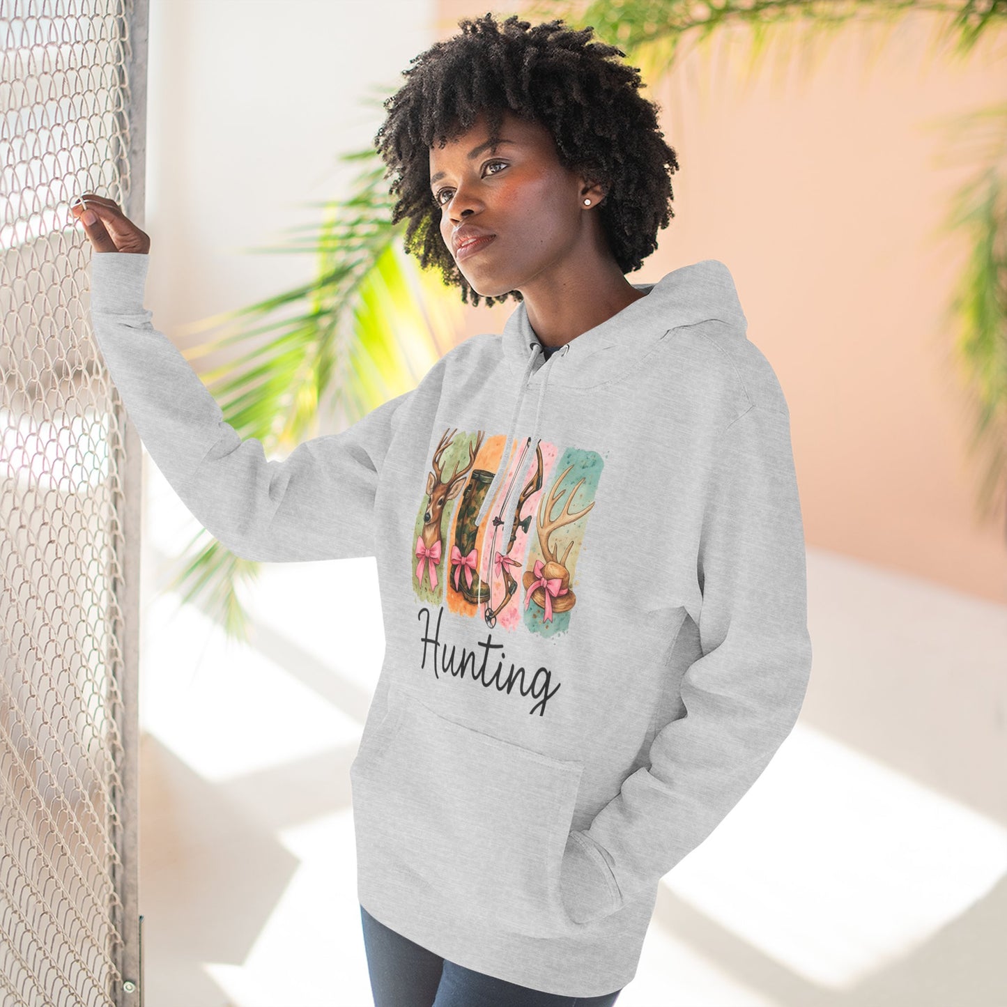 hunting / womens Fleece Hoodie