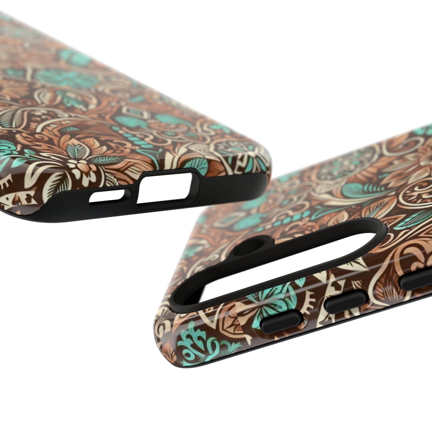 Leather & Turquoise / Tough Cases