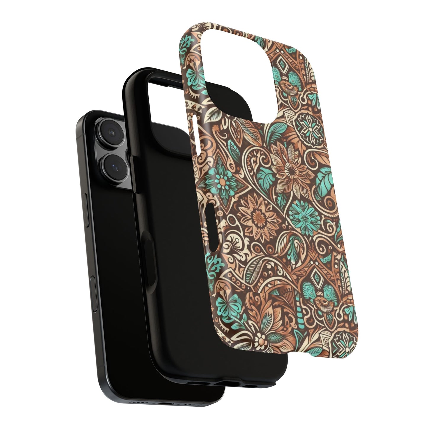 Leather & Turquoise / Tough Cases