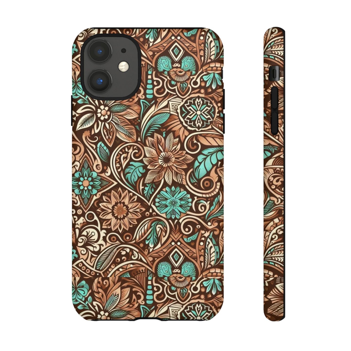 Leather & Turquoise / Tough Cases