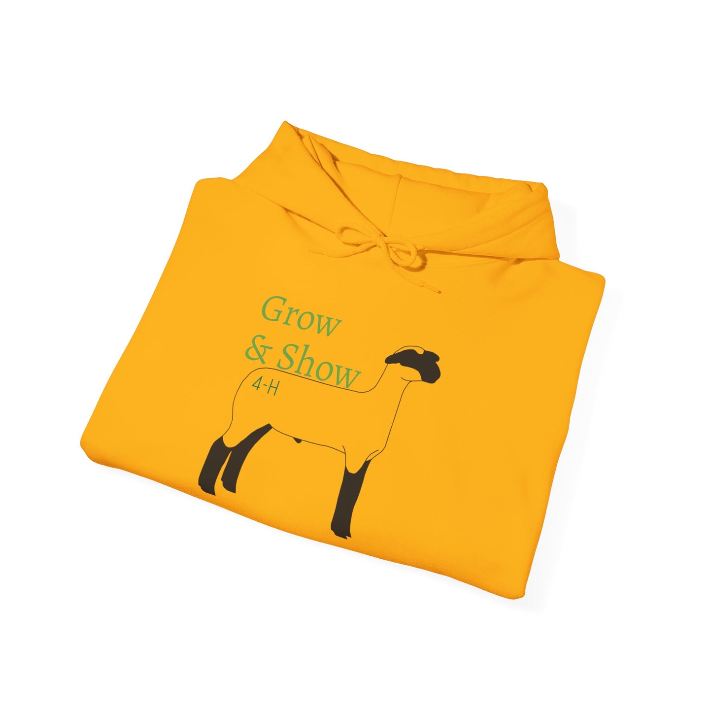 Grow and show 4h hoodie-sheep