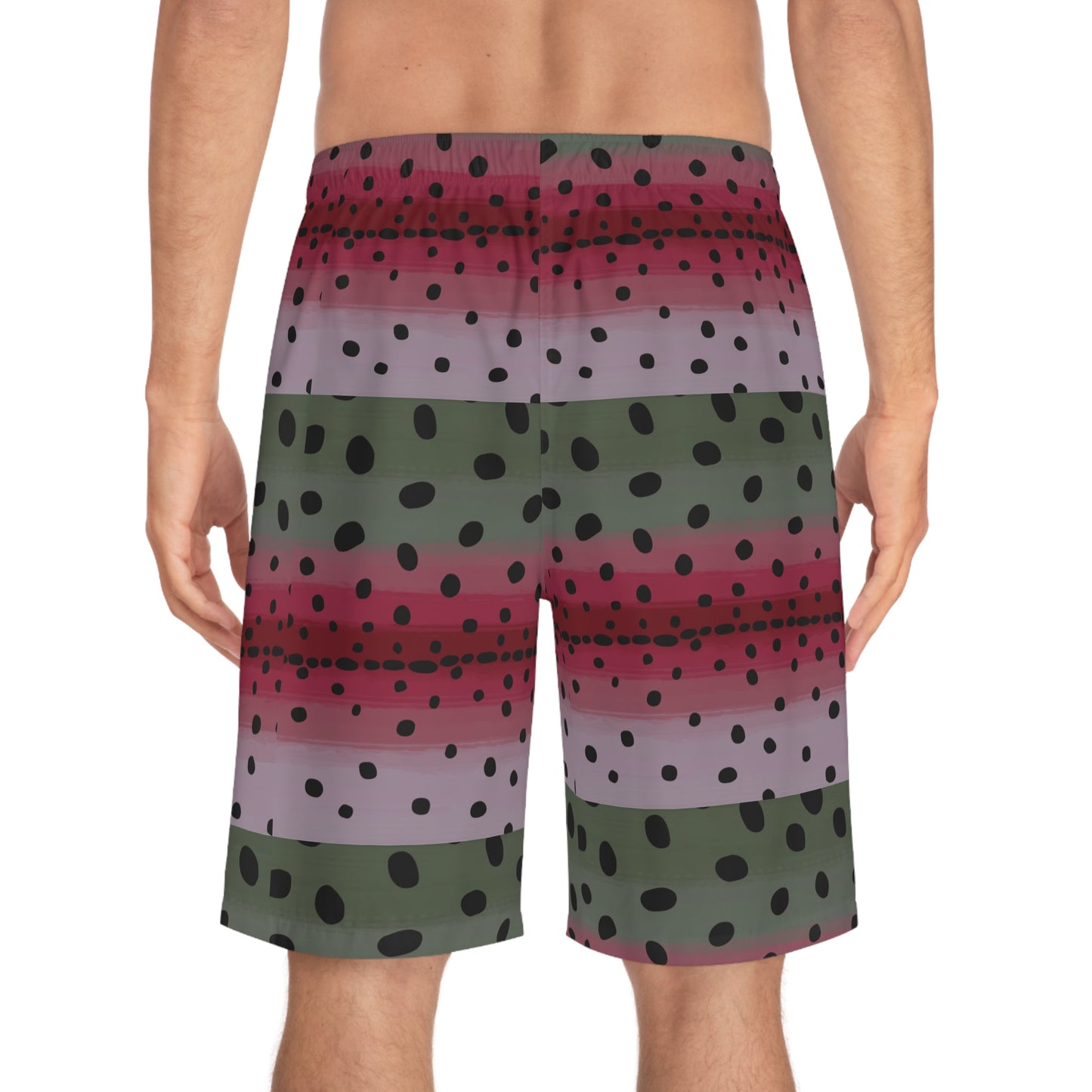 Rainbow trout swim trunks