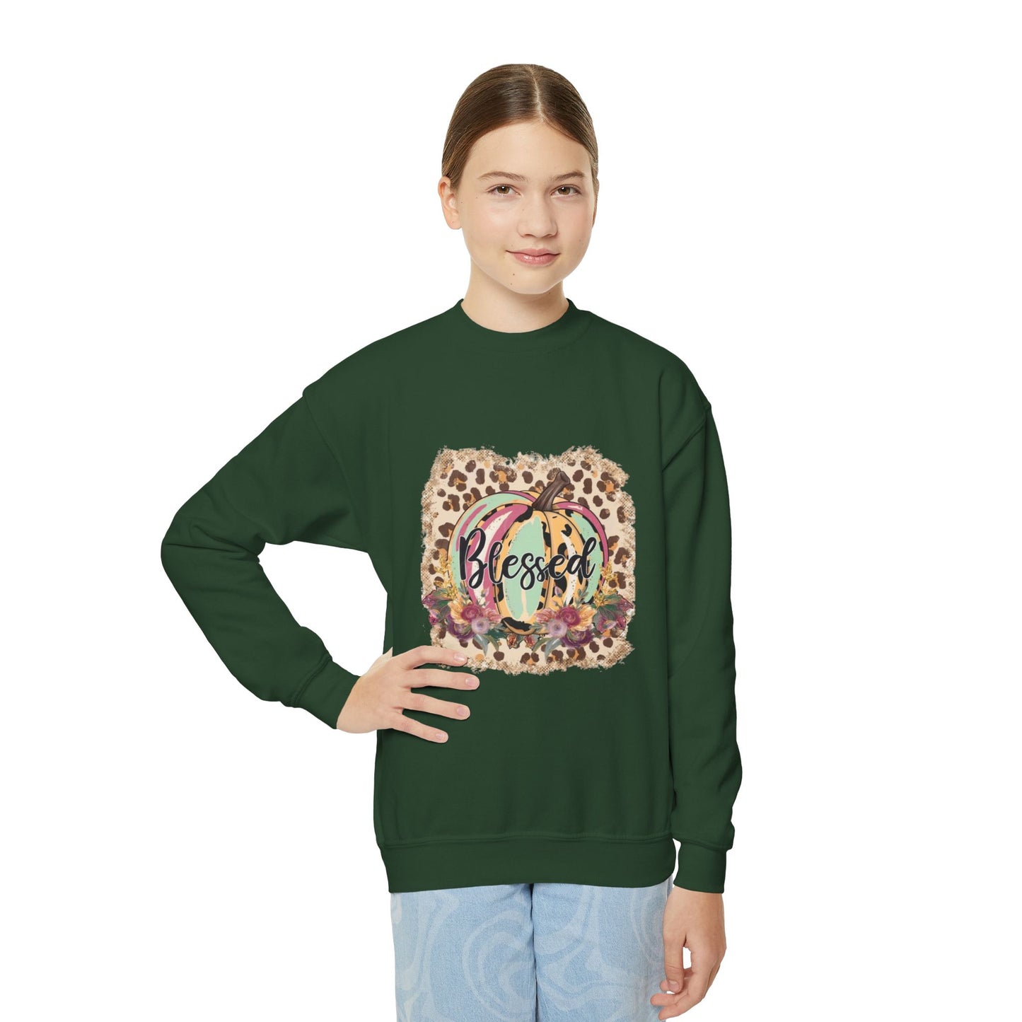 Blessed pumpkin/ youth long sleeve