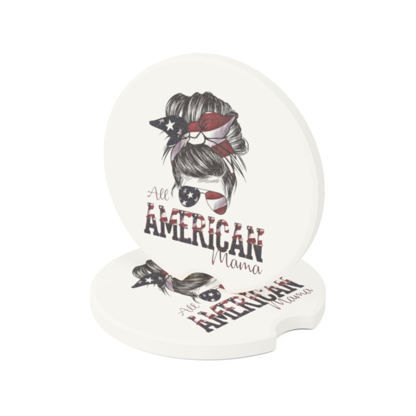 All American Mama/ Car Coaster