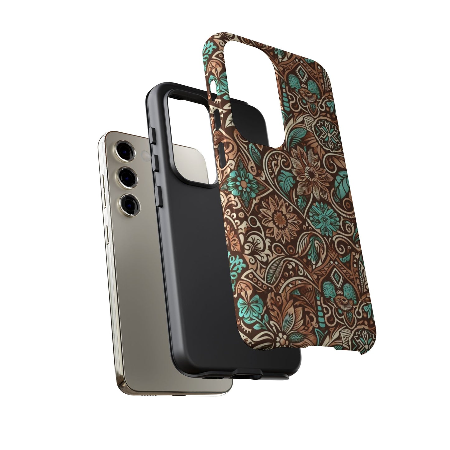 Leather & Turquoise / Tough Cases