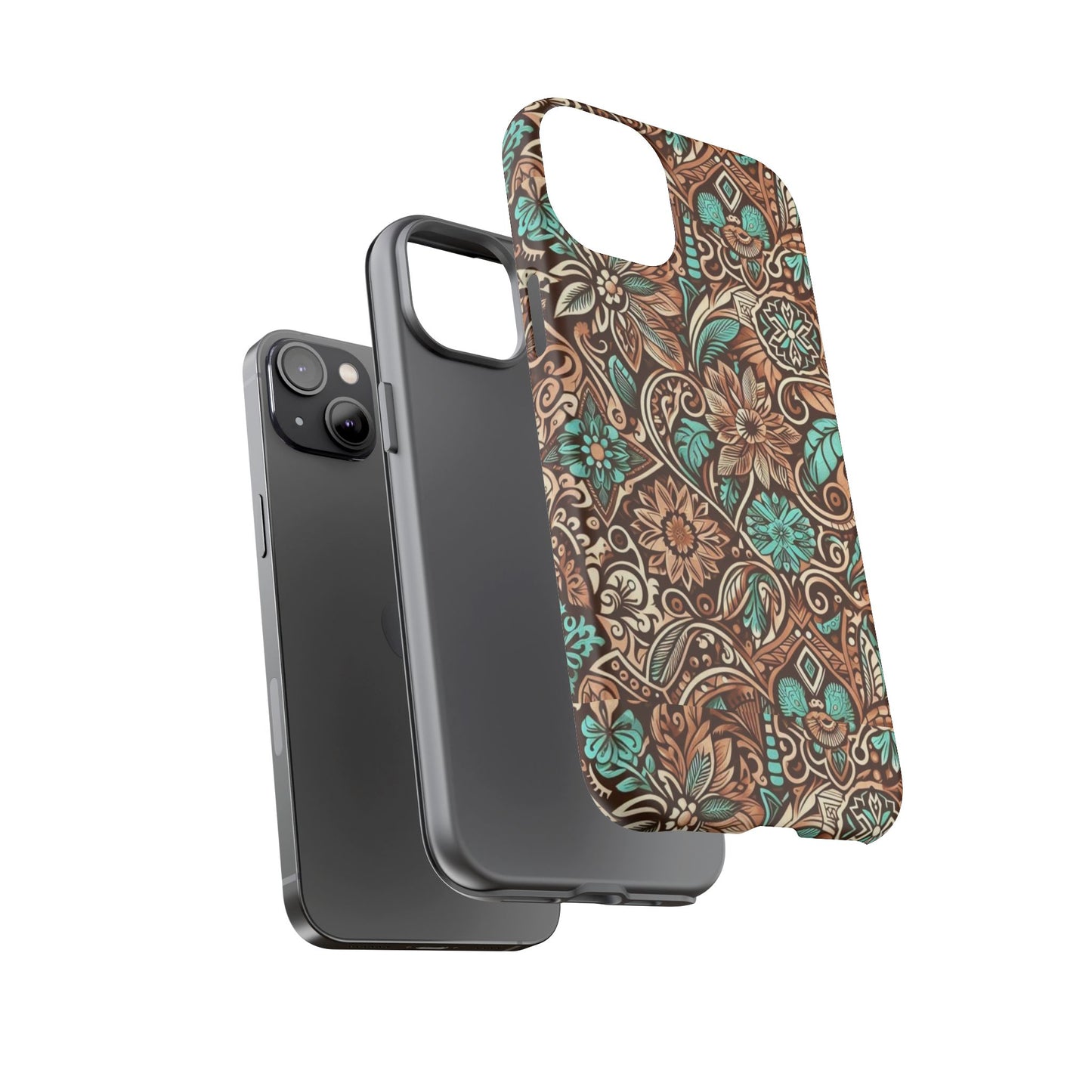 Leather & Turquoise / Tough Cases