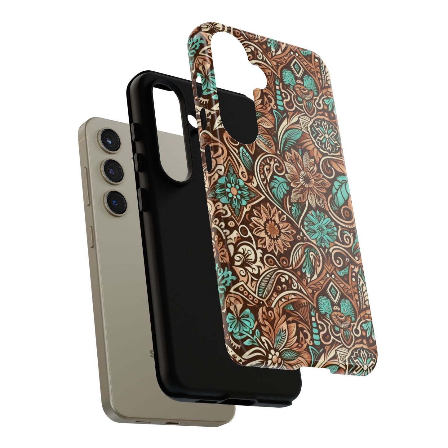 Leather & Turquoise / Tough Cases