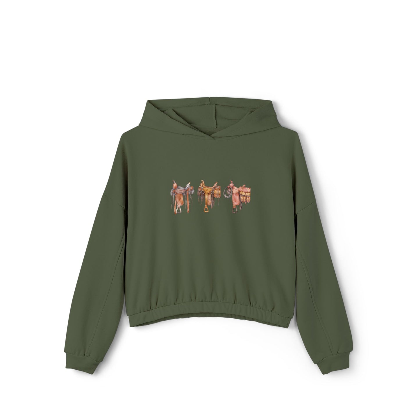Saddle/ Cinched Bottom Hoodie