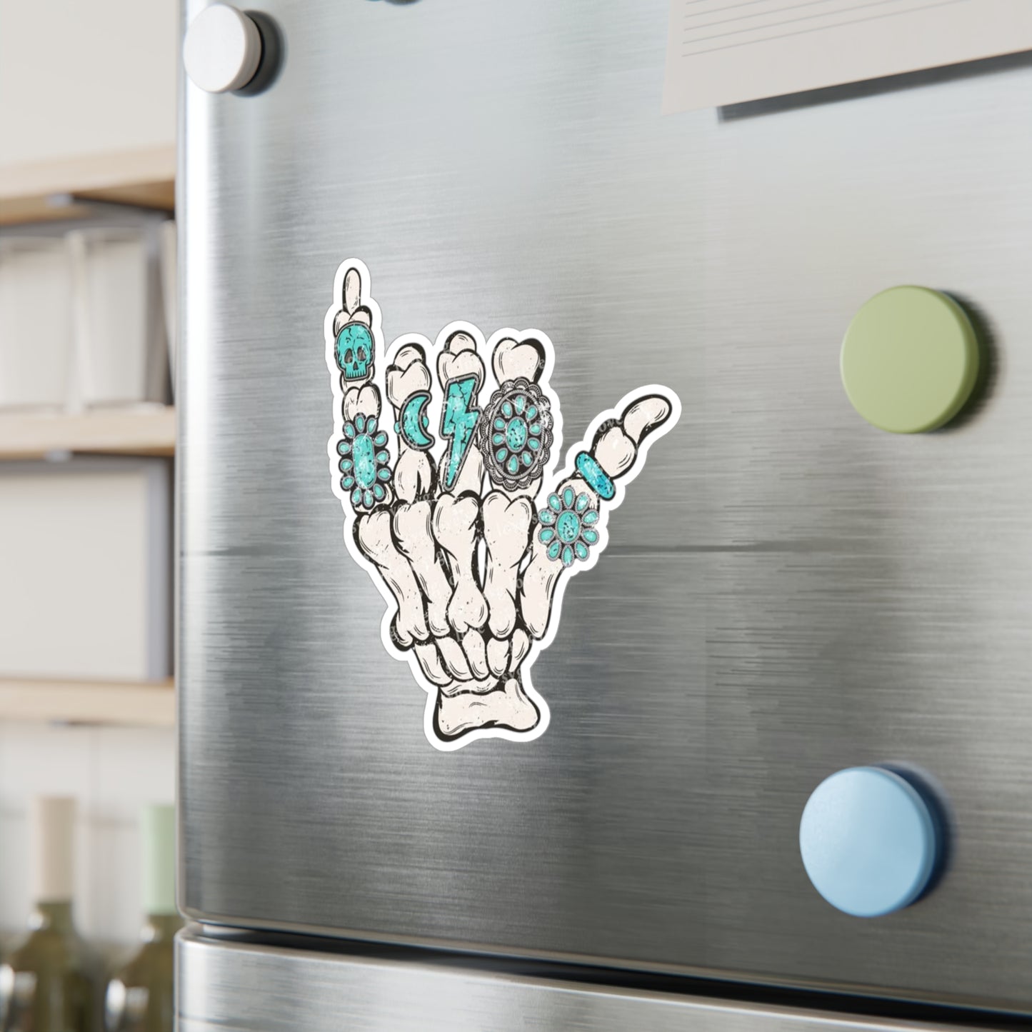 Hang loose turquoise / sticker