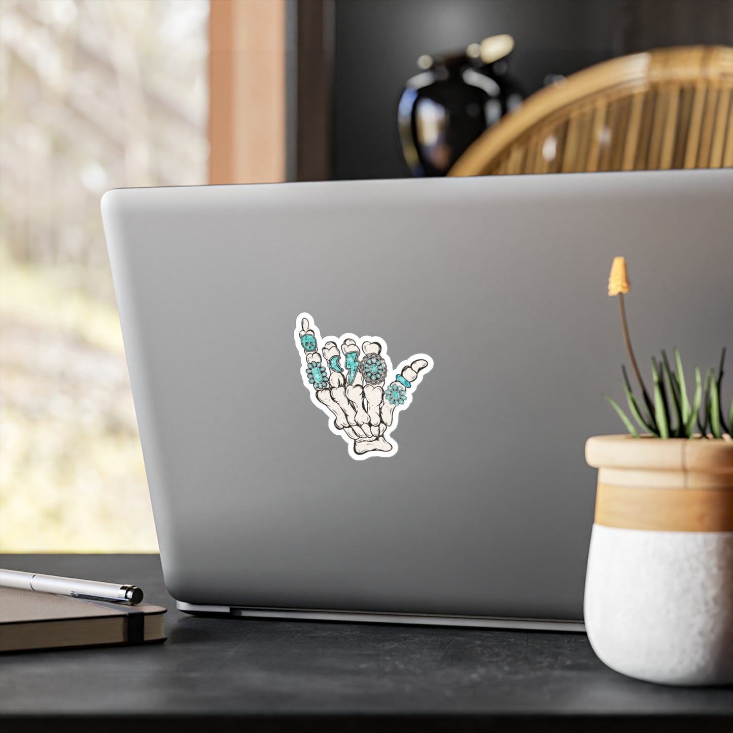Hang loose turquoise / sticker