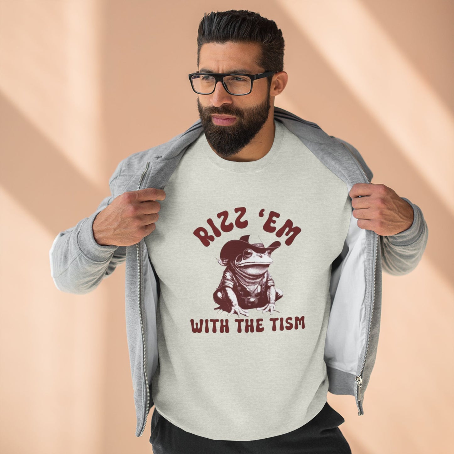 Rizz EM with the Tissm / Crewneck Sweatshirt