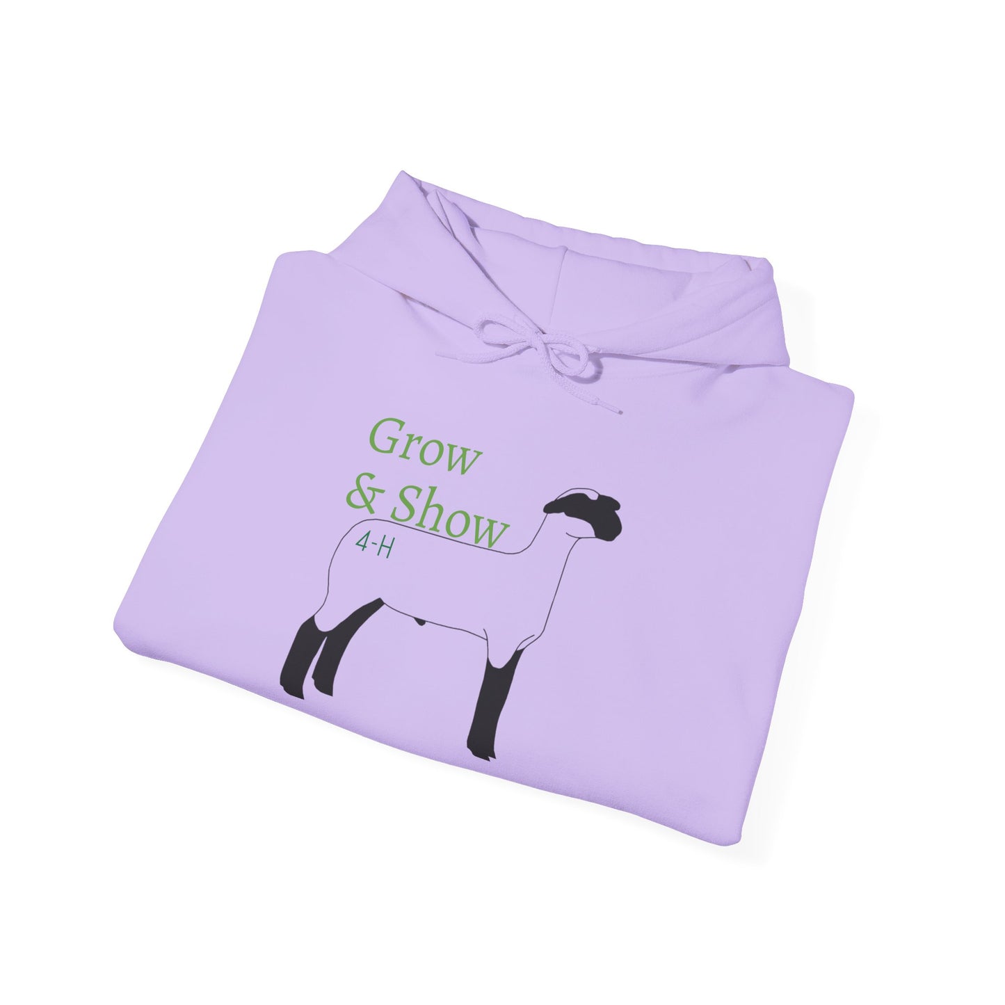 Grow and show 4h hoodie-sheep