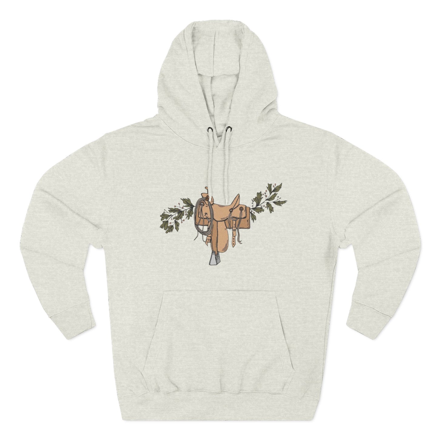 Saddle and vine/ Fleece Hoodie