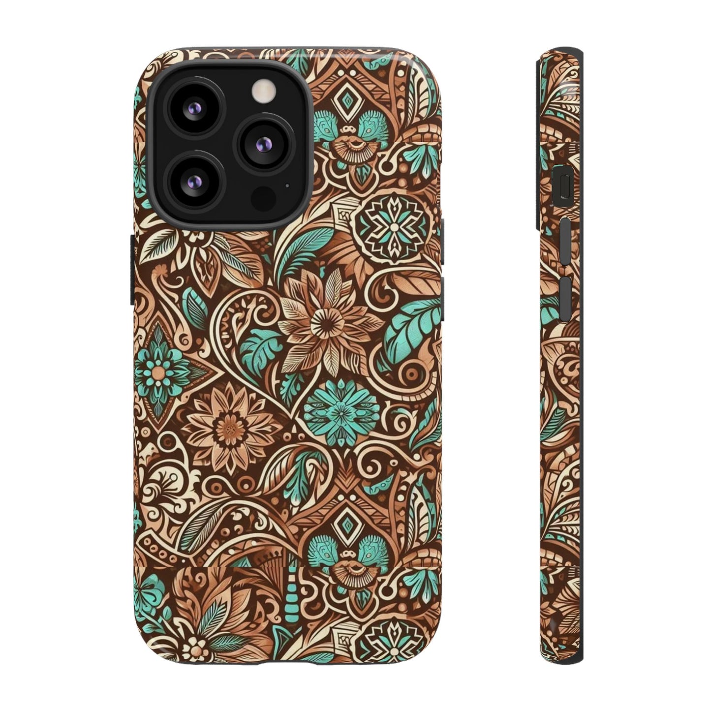 Leather & Turquoise / Tough Cases