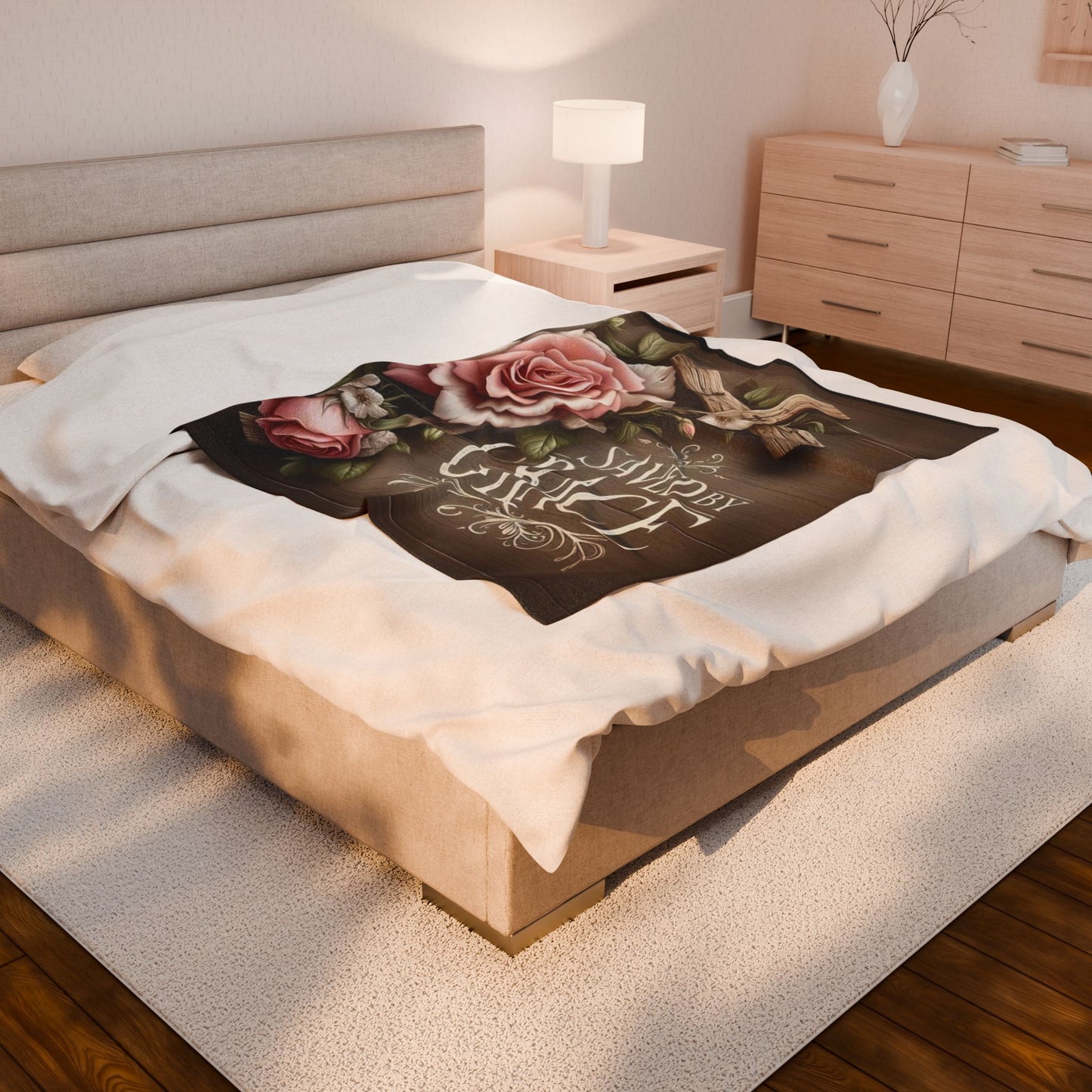 Saved by Grace / Plush Blanket
