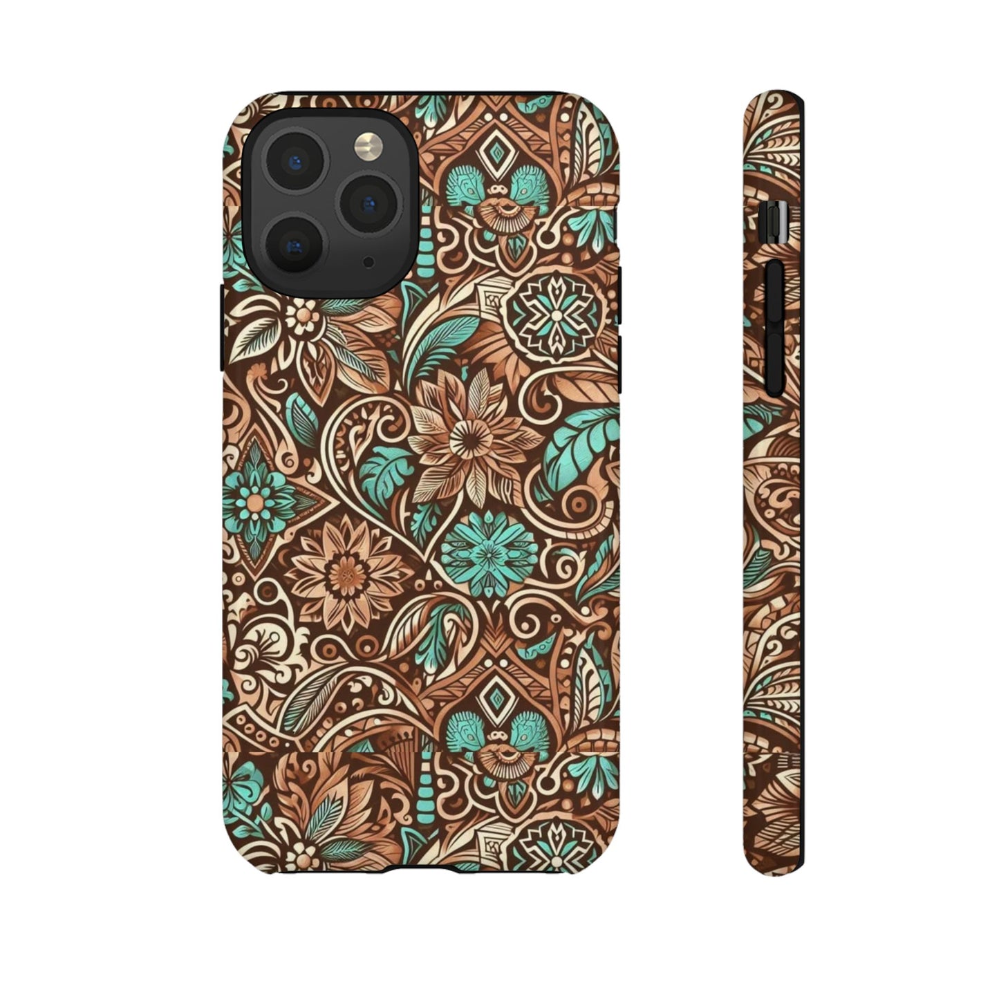 Leather & Turquoise / Tough Cases