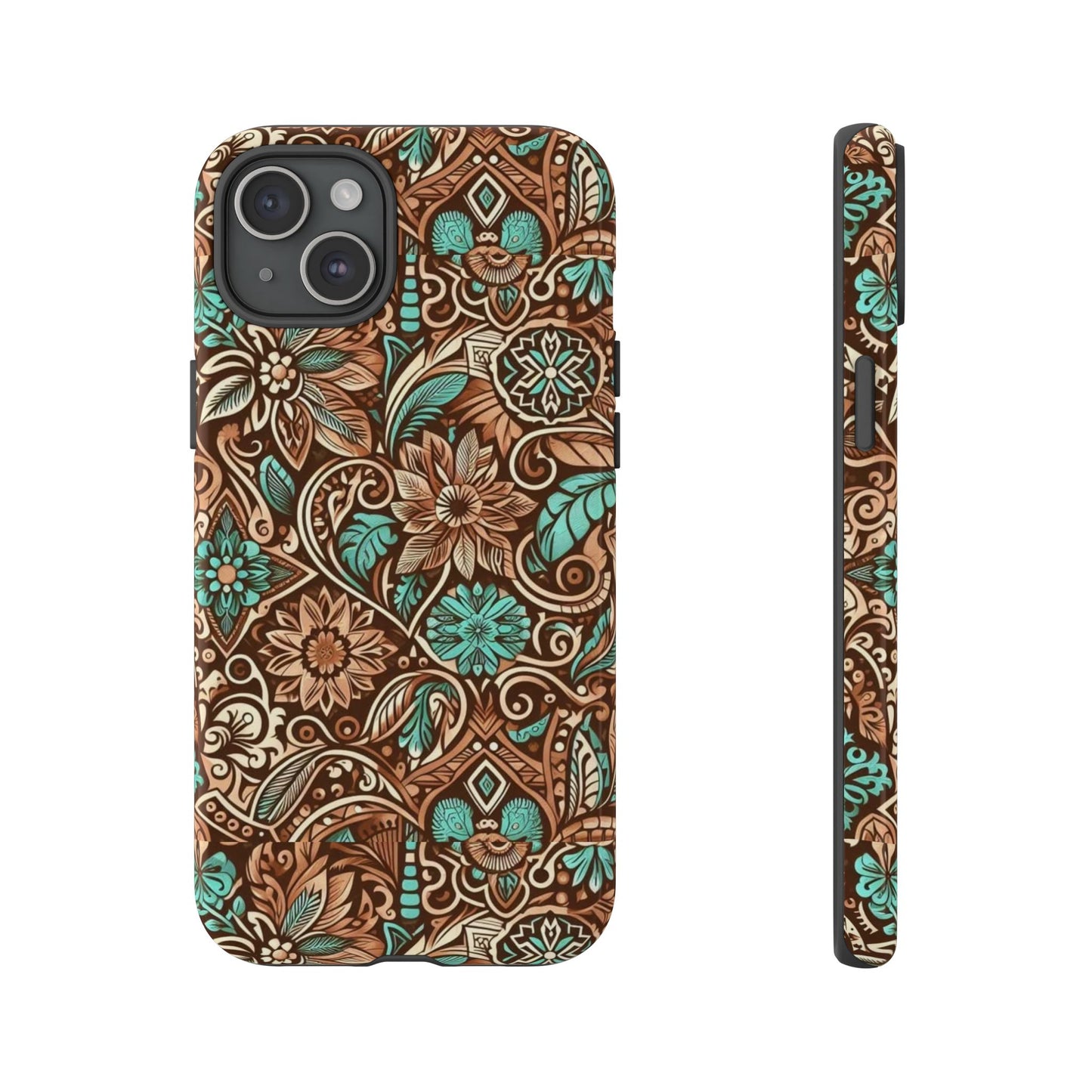 Leather & Turquoise / Tough Cases