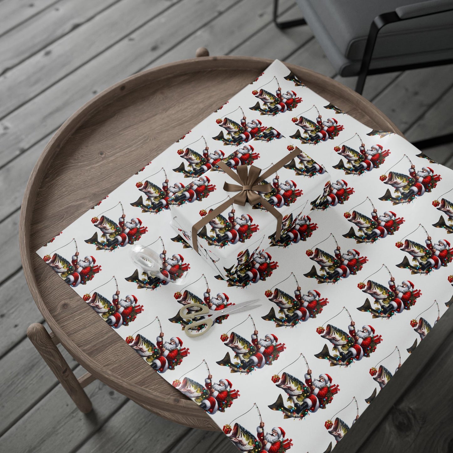 Santa Bass / Wrapping Papers