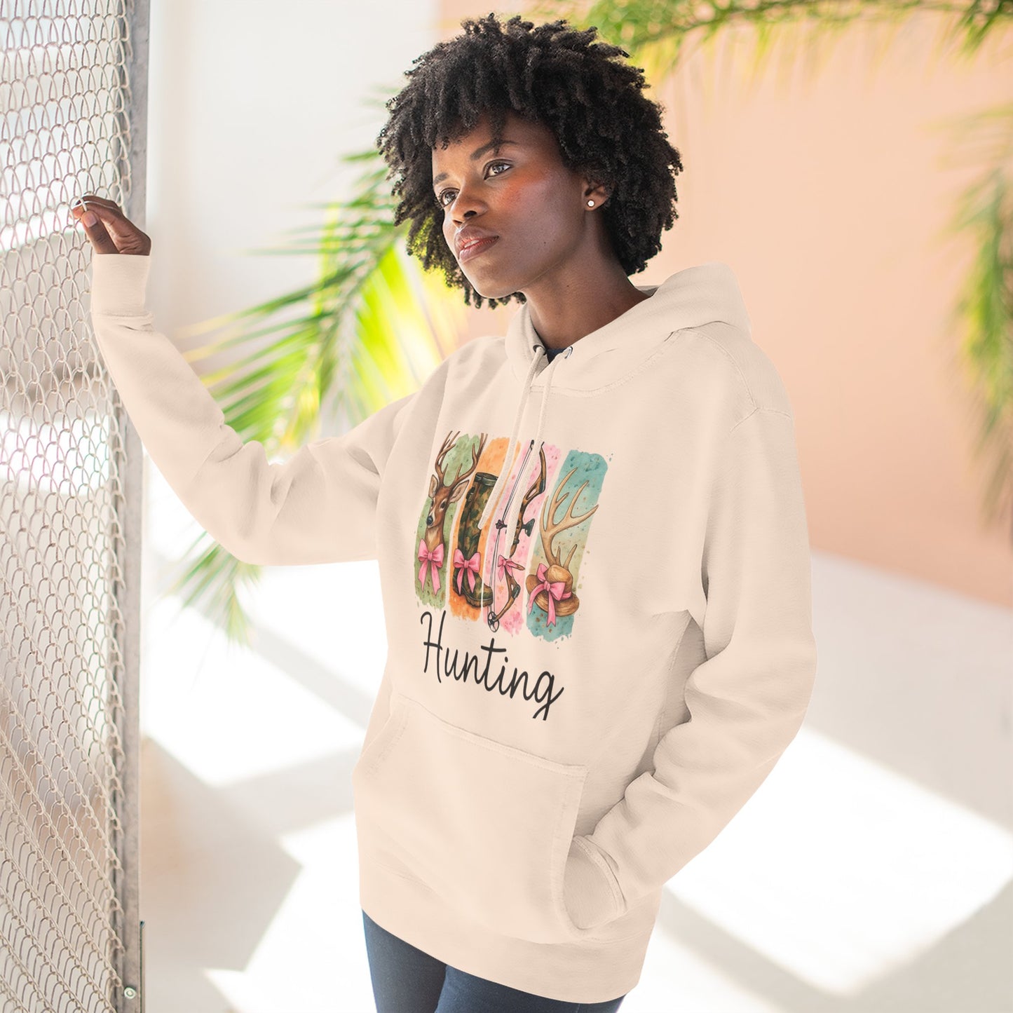 hunting / womens Fleece Hoodie