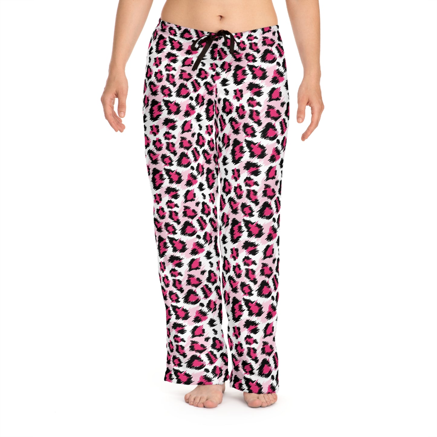 Women's Pink leopard pajama bottom