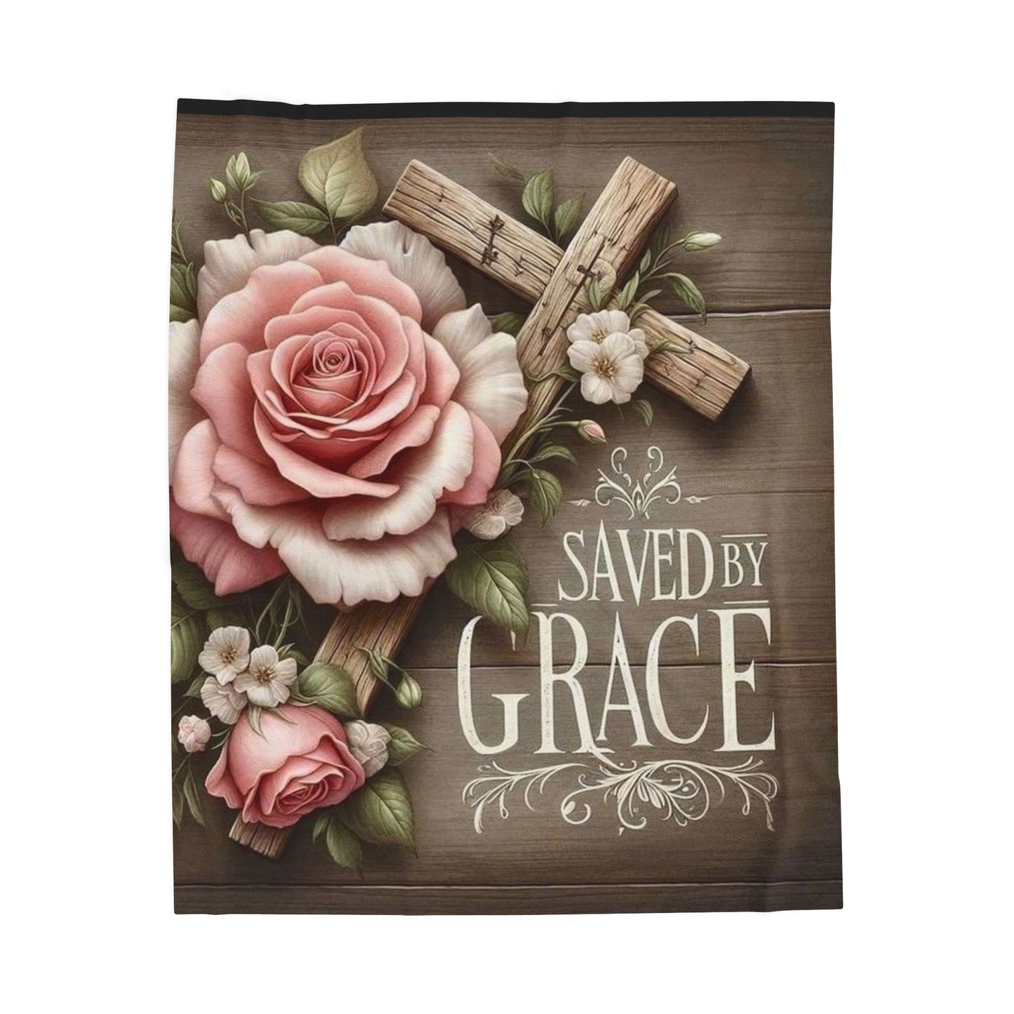 Saved by Grace / Plush Blanket