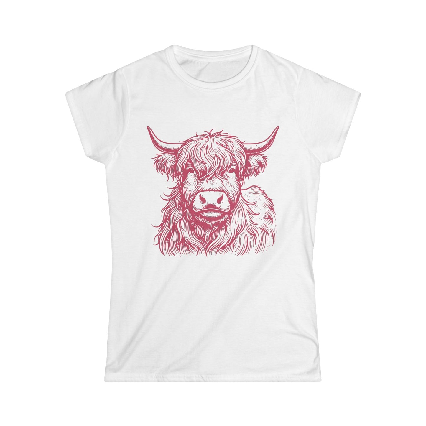 Pink cow Tee