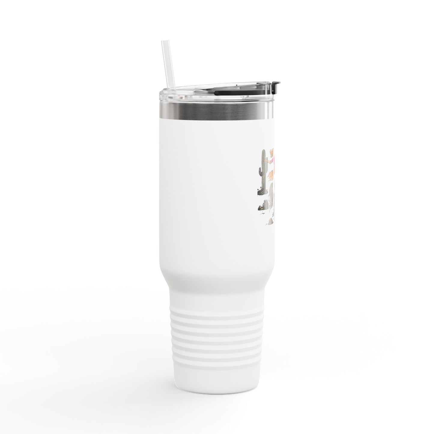 Cowgirl & Stallion/ Travel Mug, 40oz