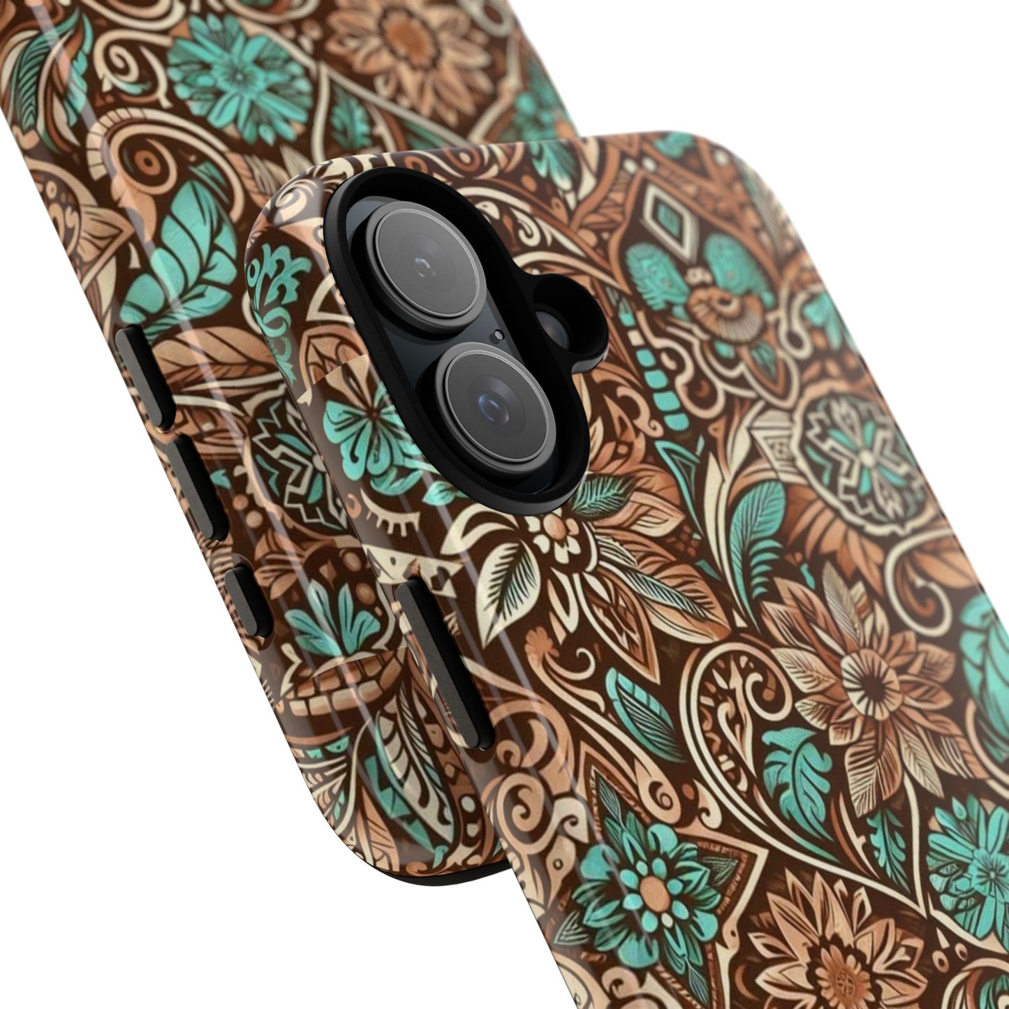 Leather & Turquoise / Tough Cases