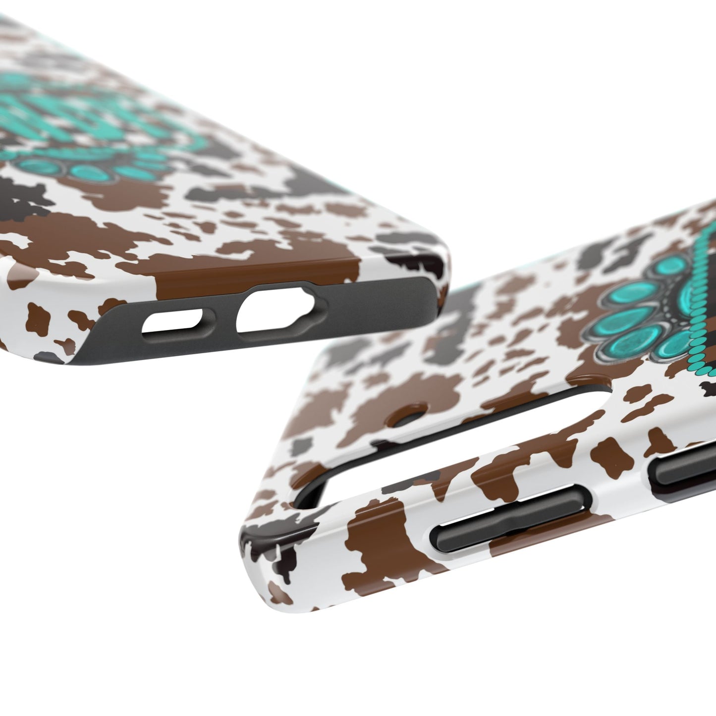 Howdy, cowhide/ Tough Phone Case