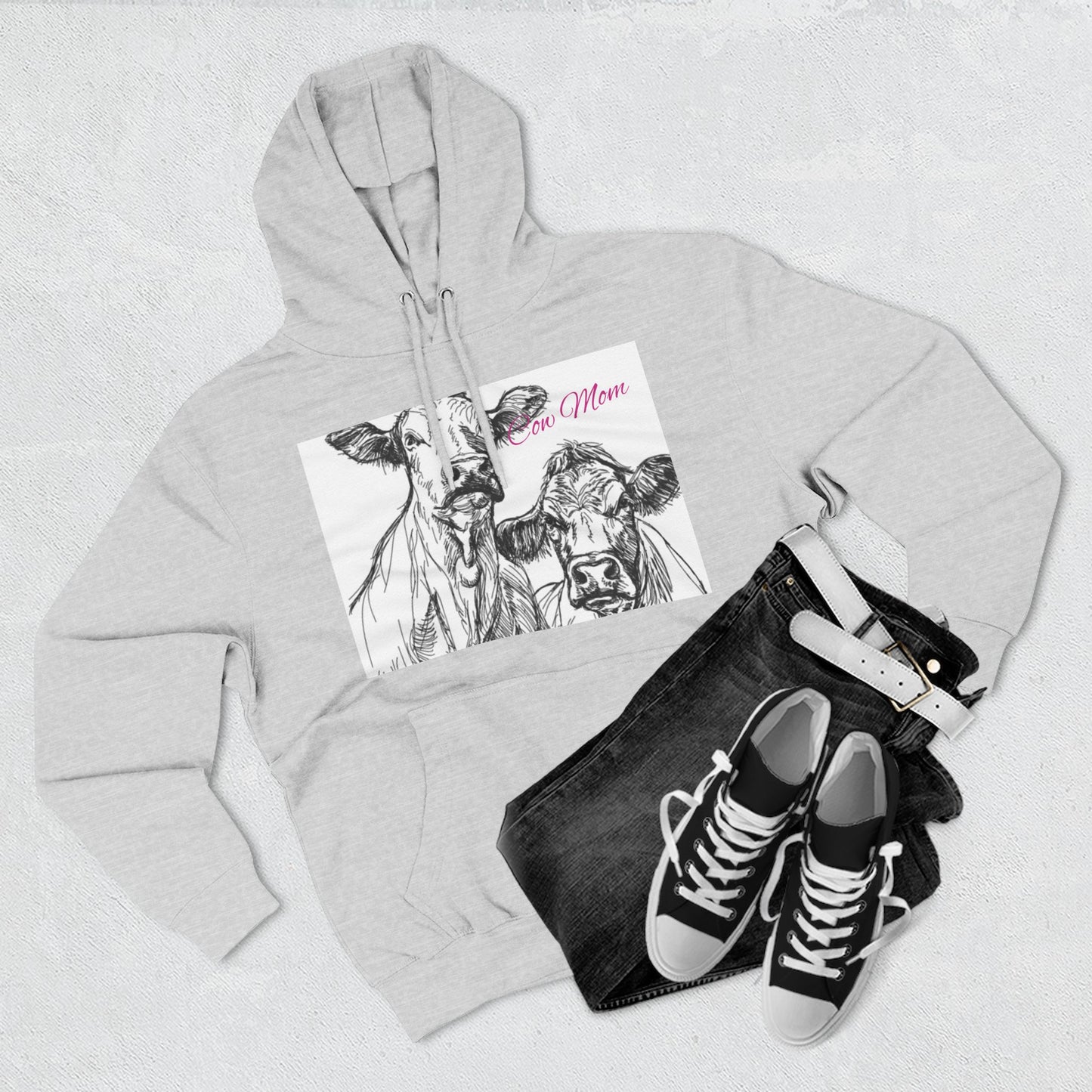 Cow Mom hoodie