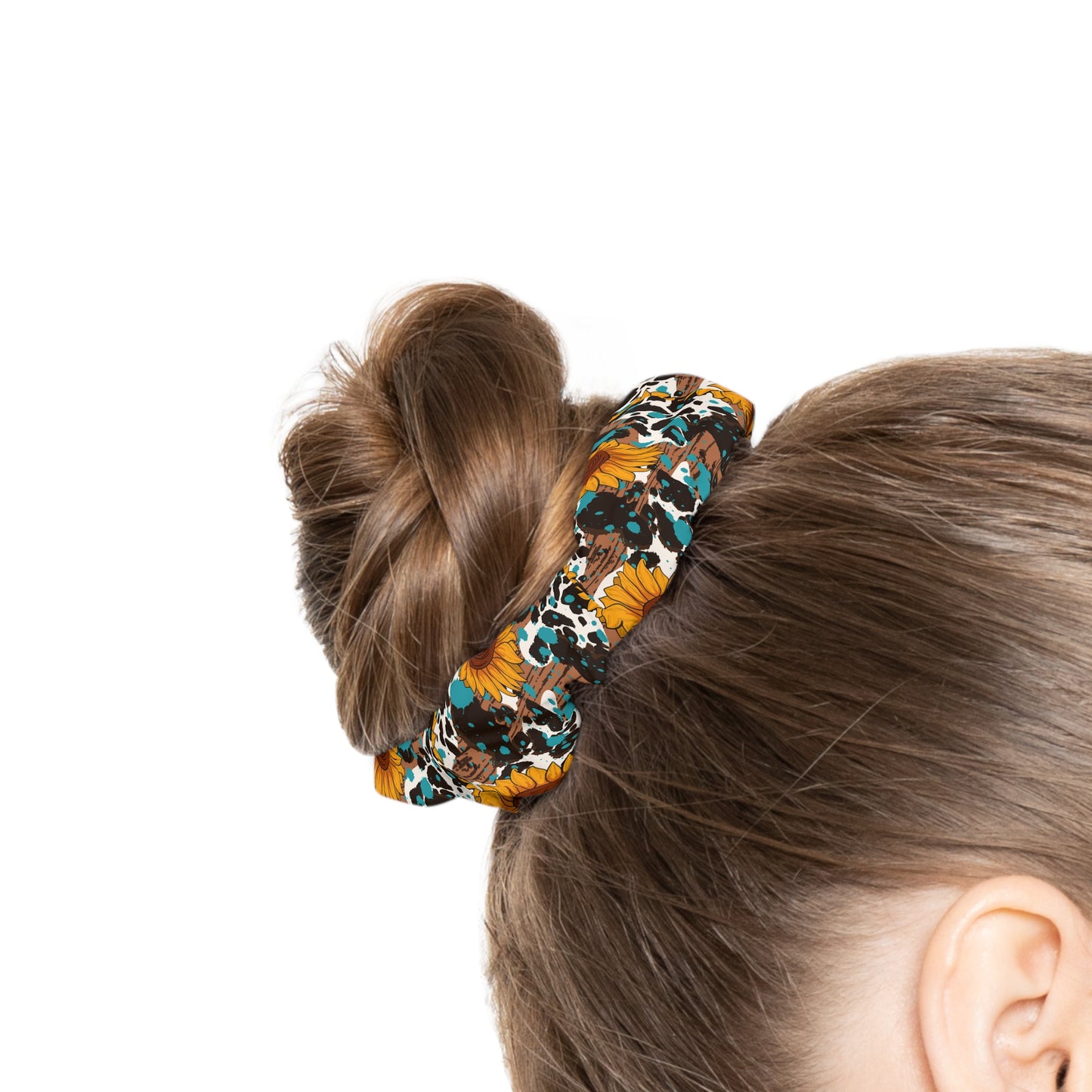 Sunflower Scrunchie