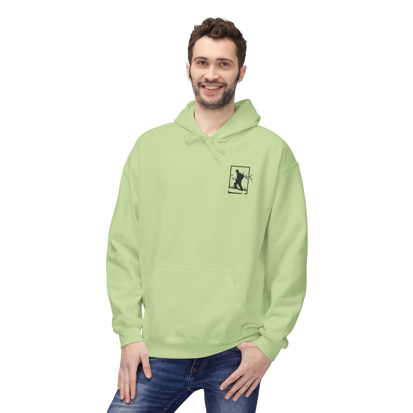 Archery Elk hunter/ Fleece Hoodie