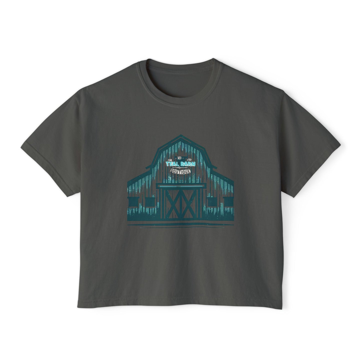 Teal Barn Tshirt