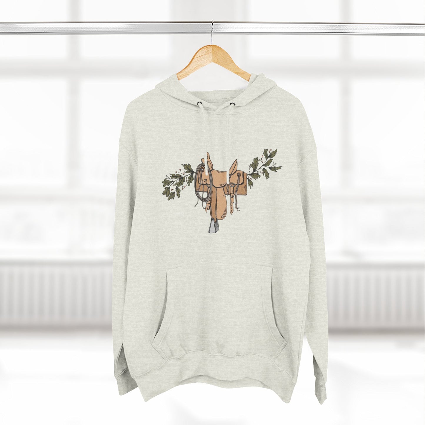 Saddle and vine/ Fleece Hoodie