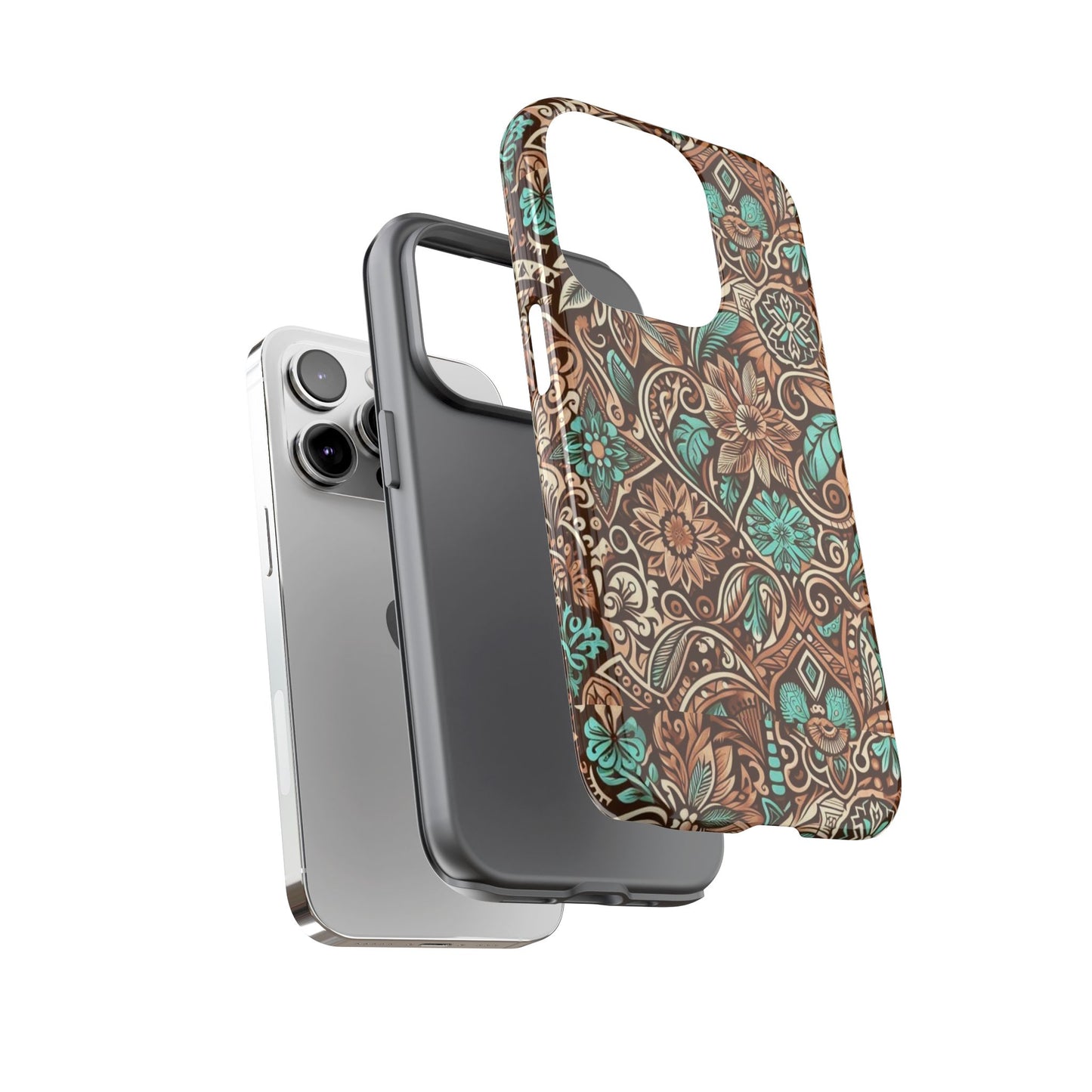Leather & Turquoise / Tough Cases