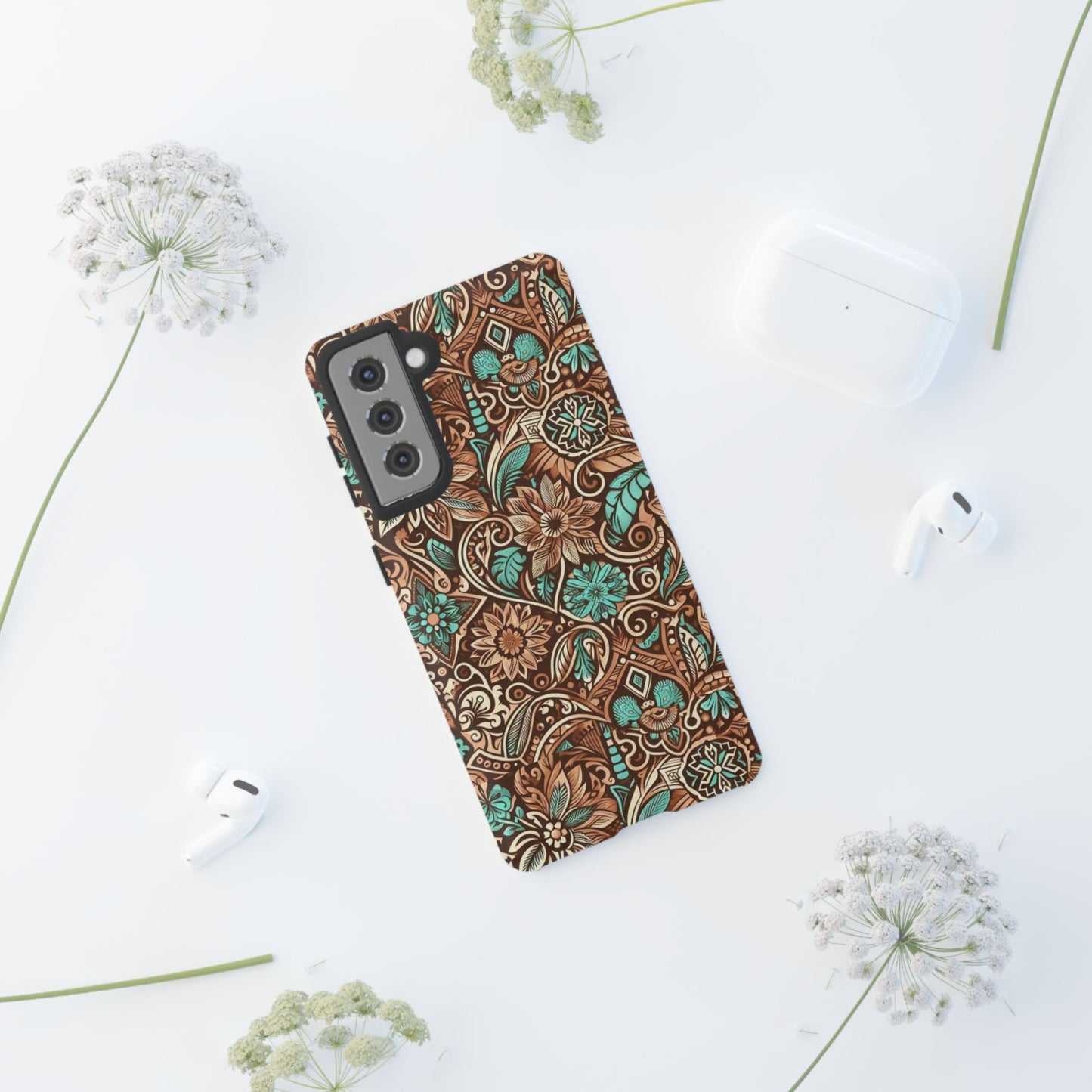 Leather & Turquoise / Tough Cases