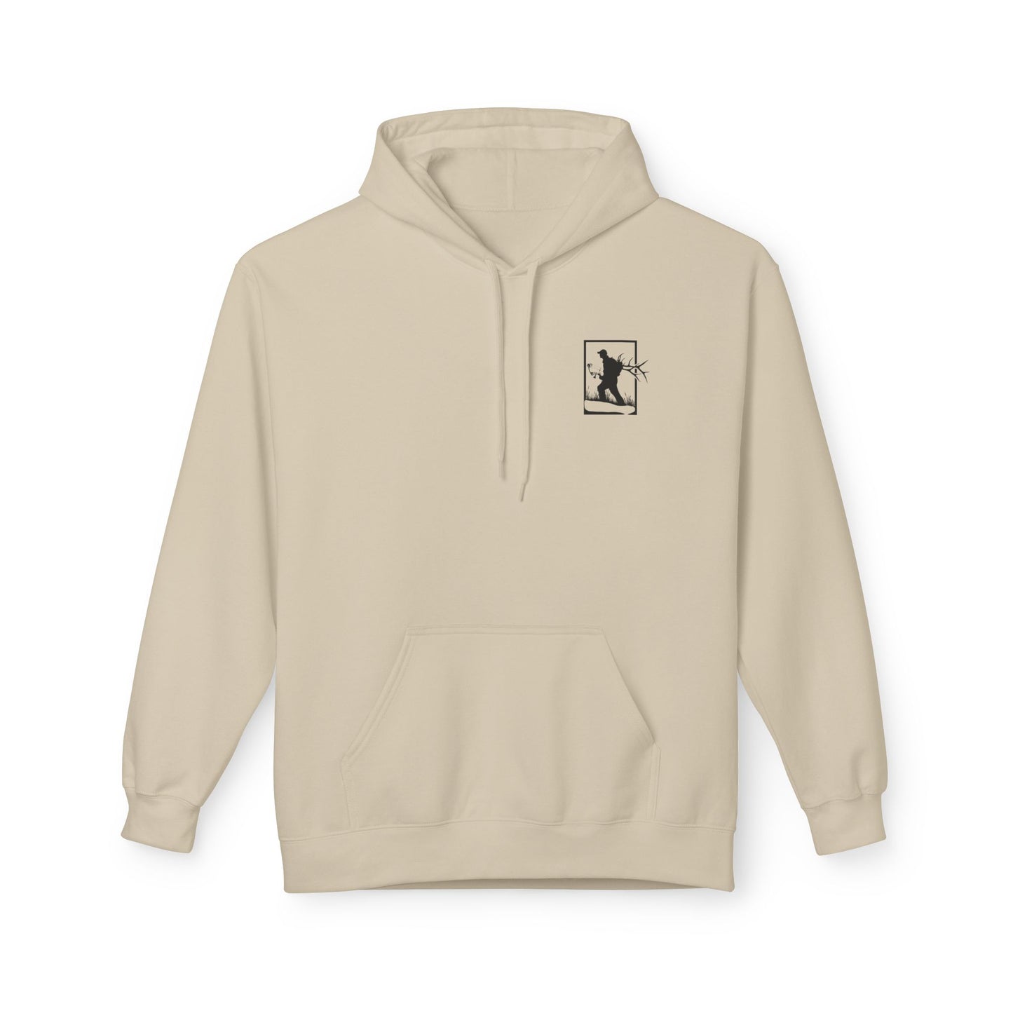 Archery Elk hunter/ Fleece Hoodie